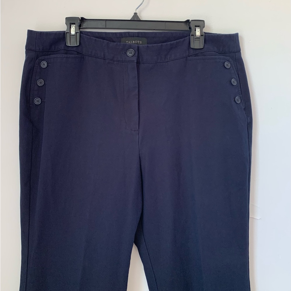 Talbots Navy Straight Leg Pants